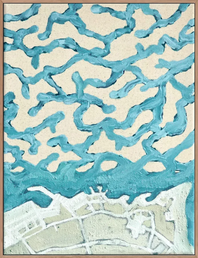 1 ULJE NA PLATNU 120 x 90 cm 2 S OKVIROM